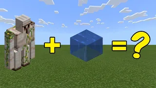 I Combined an Iron Golem and Water in Minecraft - Here's What Happened...