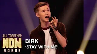 All Together Now Norge | 17 year old Birk performs Stay With Me by Bernhoft | TVNorge