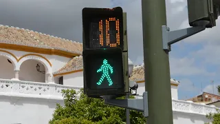 Pedestrian countdown timer