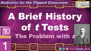 Guinness, Student, and the History of t Tests (10-1)