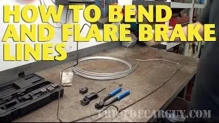 How To Bend and Flare Brake Lines -EricTheCarGuy