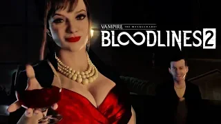 Vampire The Masquerade Bloodlines 2 анонсный трейлер на русском