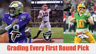 Grading Every First Round Pick in the 2024 NFL Draft