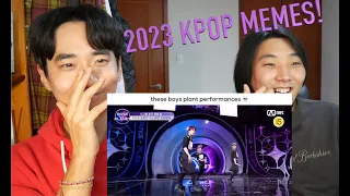'The Most Iconic K-pop moments in 2023' Reaction!!!😎