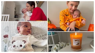 VLOG : Puliamo e Profumiamo casa | Routine con due bimbi | Haul Prenatal | Bagnetto per leo🧸💙