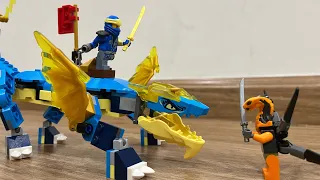 Lego Ninjago: Core Jay’s Thunder Dragon EVO Stop Motion