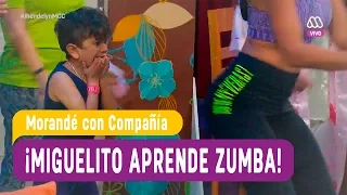 Miguelito aprende zumba con sensual instructora - Morandé con Compañía 2016