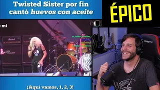 ShaunTrack reacciona a "Huevos con Aceite" (Twisted Sister)