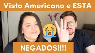 Visto Americano e ESTA Negado 3 Vezes - Minha Experiência!