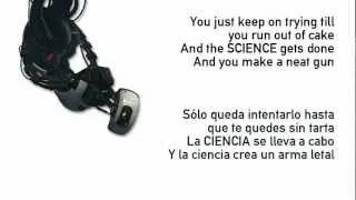 Portal - Still Alive (Lyrics - Subtitulado en español e inglés) ᴴᴰ