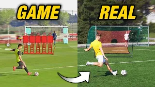 RECREATING INSANE FREE KICKS WE SCORE IN FIFA 21 NEXT GEN