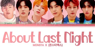 MONSTA X (몬스타엑스) About Last Night | Tradução (Color Coded Eng/PT-BR)