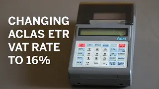 Changing ACLAS ETR Machine to 16%