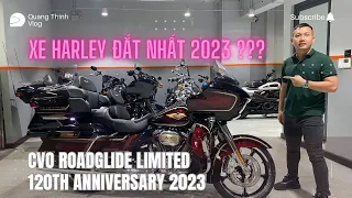 Review xe Harley đắt nhất năm | 2023 Harley-Davidson CVO Roadglide Limited 120th Anniversary