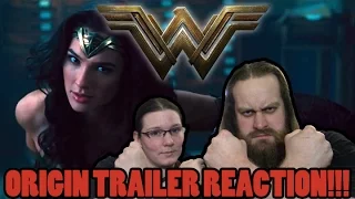 Wonder Woman (2017) Origin Trailer Reaction