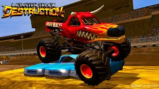 Monster Truck Destruction | Crazy Bull Freestyle