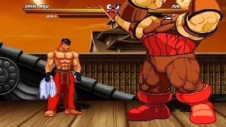 SHIN RYU vs JUGGERNAUT - Highest Level Incredible Epic Fight!