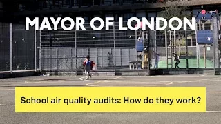 How will school air quality audits work?