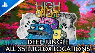 High on Life [PS5] - All 35 Deep Jungle Luglox Locations (Chests) | Luglox Genocide Trophy Guide