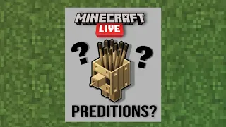 My Minecraft live predictions #minecraftlive2023 #mobvote