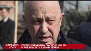 Prigozhin Listed as Passenger on Crashed Jet: Interfax