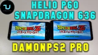 Snapdragon 636 vs Helio P60 Gaming Comparison/DamonPS2 Pro emulator/PS2 games on Androidi