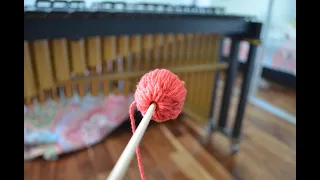 How to Wrap Yarn Mallets