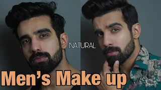 Men’s Make Up: Natural | Normal routine to Wedding make up | Easy|Hindi | Indian Skin| TheFormalEdit