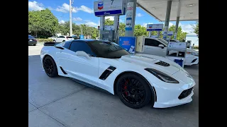 C7 Corvette Z06 Chasing BMWs at Homestead Miami Speedway 08.26.23