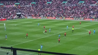 Brilliant Coventry fans at Wembley