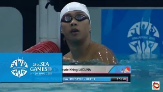 Swimming Men's 200m Freestyle Heats 1 (Day 1) | 28th SEA Games Singapore 2015