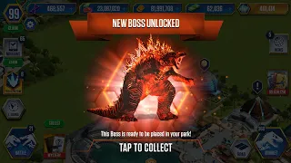 NEW BOSSES in JURASSIC WORLD THE GAME VERY SOON!?!??! (ゴジラ)
