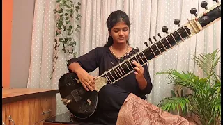 Horee khelana ko chale kanhaiyaa | Raag Desh | Mrinalini manoj | Sitar |