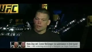 Nate Diaz Discusses his fight Conor McGregor vs Nate Diaz UFC 196