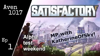 Satisfactory Ep 1: MULTIPLAYER with KatherineOfSky! Alpha - Let's Play, Gameplay