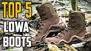 TOP 5 BEST LOWA BOOTS TO BUY IN 2024