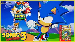Sonic Origins PS5 Sonic the Hedgehog 3 Full Gameplay Part 1