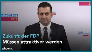 FDP: Pressekonferenz mit Bijan Djir-Sarai