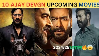 Ajay Devgn upcoming Movies 2024-2025 || 10 Biggest Ajay Devgn Upcoming Movies ShaitaanTo Singham 3