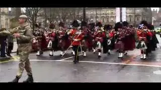 Royal Scots Dragoon Guards: Homecoming Glasgow 2014