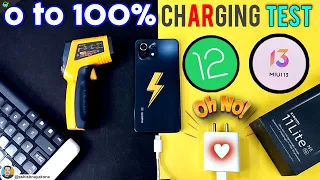 Xiaomi 11 Lite NE 5G (0 to 100%) ⚡ Charging Test | 4250mAh + 33W |  MIUI 13 + Android 12 | FAIL !! 🙄
