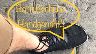 DIY Leder Sneaker Barfußschuhe Mokassin