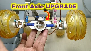 How To Make Rc Jeep Front Axle | Rc 4x4 Front Axle Upgrade #thar