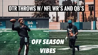 Odell Beckham Jr. Out Throws DTR ?!? (Off-Season Training)