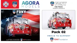 FDNY tower ladder 9 stages  9 to 16