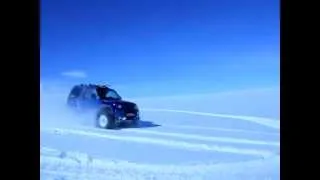 Jimny in snow