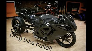Carbon Fiber Hayabusa Drag Bike Build Timelapse