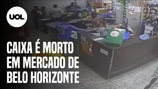 Funcionário de supermercado é morto durante assalto em Belo Horizonte