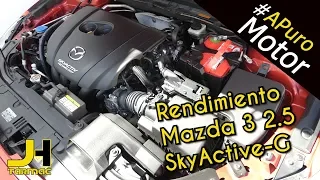 Mazda 3 2.5 Skyactive - G Rendimiento real / #APuroMotor