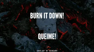 BURN IT - FEVER 333  | LYRIC VIDEO & TRADUÇÃO | Shut Up 'N' SCREAM!